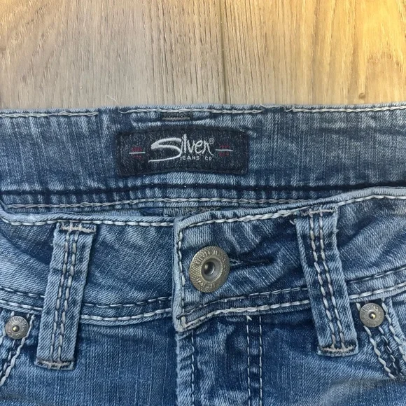 Silver Jeans Co Women Skinny Jeans W25/L27 - Picture 3 of 6
